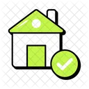 Confirmar Casa Casa Lar Ícone