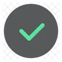 Pronto Verifique Marque Ícone