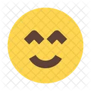 Feixe De Sorriso Emoticon Smileys Ícone