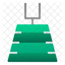 Feld Gericht Sport Symbol