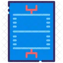 Amerikanisch Fussball Sport Icon