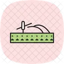 Feld Mit Werkzeugen Feld Werkzeuge Symbol