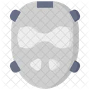 Feldhockey-Maske  Symbol