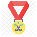 Feldhockey Medaille Hockey Medaille Medaille Icon
