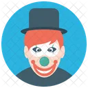 Vagabondo Felice Clown Felice Burlone Del Circo Icon