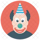 Vagabondo Felice Clown Felice Burlone Del Circo Icon