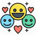 Felicidad Interfaz Cara Icono