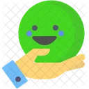 Felicidad Sonrisa Verde Icono