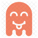 Feliz Fantasma Halloween Icono