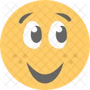 Feliz Surpreso Emoticon Icon