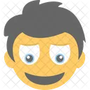 Feliz Surpreso Emoticon Icon