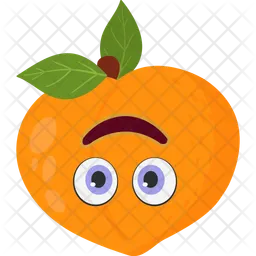 De cabeça para baixo, feliz Emoji Ícone