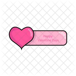 Feliz día de San Valentín  Icono