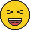 Icono Emoji Emoticon Feliz Icono