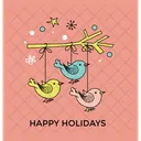 Natal Enfeite Feliz Ícone