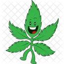 Feliz marihuana  Icono