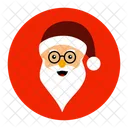 Feliz papai noel emoji  Ícone