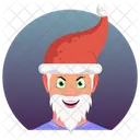 Feliz papai noel  Ícone