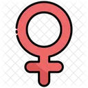 Female Gender Genderqueer Icon
