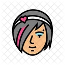 Female Emo Avatar Icon