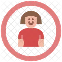 Female Woman People Icon