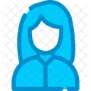 Female Worker Employee Icon