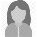 Female Worker Employee Icon