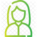 Female Worker Employee Icon
