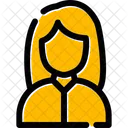 Female Worker Employee Icon