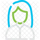 Female Worker Employee Icon