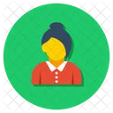 Female Citizen Lady Icon