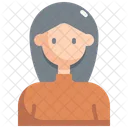 Woman User Avatar Icon
