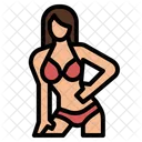 Female Bikini Swimsuit Icon