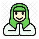 Avatar Female Islam Icon