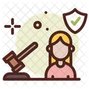 Female Advocate  Icon