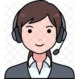 Female Agent  Icon