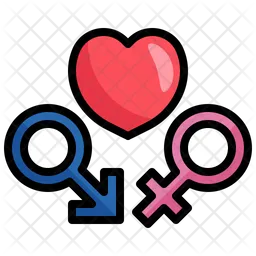 Female And Male Sign  Icon