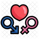Female And Male Sign  Icon