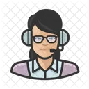 Female Announcer  Icon