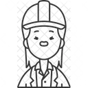 Female Architect  Icon