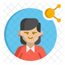 Female Associate  Symbol