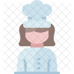 Female Baker  Icon