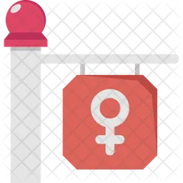 Female Banner  Icon