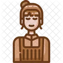 Female Barista  Icon