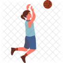 Basketball Player Female Icon