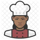 Female Black Chef Female Black Icon