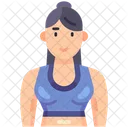 Female Body Goal  Icon