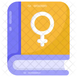 Female Book  Icon