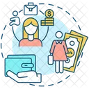 Female breadwinners  Icône