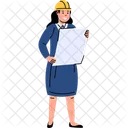 Architect Builder Construction Icon